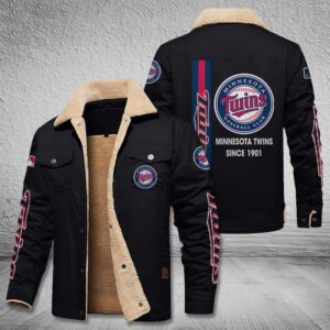 Minnesota Twins Fleece Cargo Jacket Winter Jacket FCJ1781