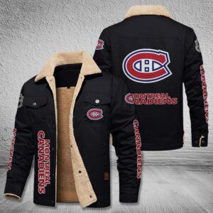 Montreal Canadiens Fleece Cargo Jacket Winter Jacket FCJ1582