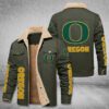 Oregon Ducks Fleece Cargo Jacket Winter Jacket FCJ2001