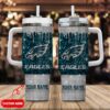 Philadelphia Eagles Personalized NFL Glitter and Diamonds Bling 40oz Stanley Tumbler STT1555