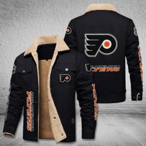 Philadelphia Flyers Fleece Cargo Jacket Winter Jacket FCJ1589
