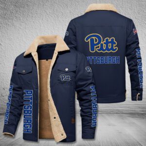 Pittsburgh Panthers Fleece Cargo Jacket Winter Jacket FCJ1992