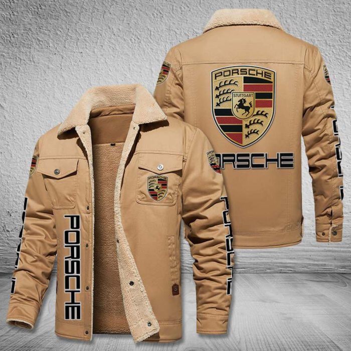 Porsche Fleece Cargo Jacket Winter Jacket FCJ1613
