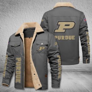 Purdue Boilermakers Fleece Cargo Jacket Winter Jacket FCJ2007