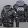 San Antonio Spurs Black Brown Leather Jacket LIZ144