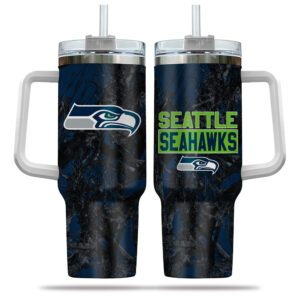 Seattle Seahawks NFL Hunting Personalized Stanley Tumbler 40oz STT1207