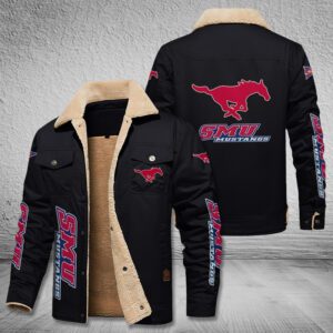 Smu Mustangs Fleece Cargo Jacket Winter Jacket FCJ1990