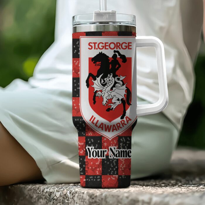 St. George Illawarra Dragons NRL Personalized Stanley Tumbler 40oz STT1289