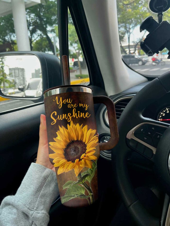 Sunflower Stanley Tumbler 40Oz You Are My Sunshine STT1927