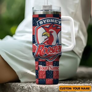 Sydney Roosters NRL Personalized Stanley Tumbler 40oz STT1290