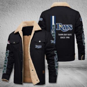 Tampa Bay Rays Fleece Cargo Jacket Winter Jacket FCJ1798