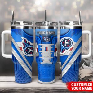Tennessee Titans Sneaker NFL 32 Teams Personalized Stanley Tumbler 40Oz STT1920