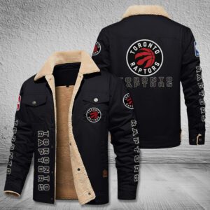 Toronto Raptors Fleece Cargo Jacket Winter Jacket FCJ1847