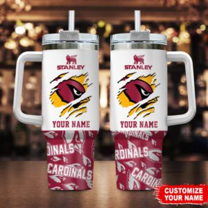 Arizona Cardinals Gift For NFL Fans Personalized Stanley Tumbler 40Oz STT2980