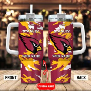 Arizona Cardinals NFL Personalized Stans Handled Stanley Tumbler 40Oz Gifts For Fans STT3097