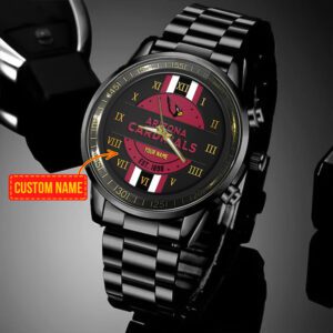 Arizona Cardinals Personalized NFL Fashion Sport Watch 2024 Collection For Fan BW1001