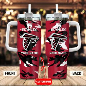 Atlanta Falcons NFL Personalized Stans Handled Stanley Tumbler 40Oz Gifts For Fans STT3100