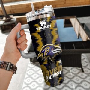 Baltimore Ravens NFL Stanley 40oz Tumbler Trending 2024 STT2097