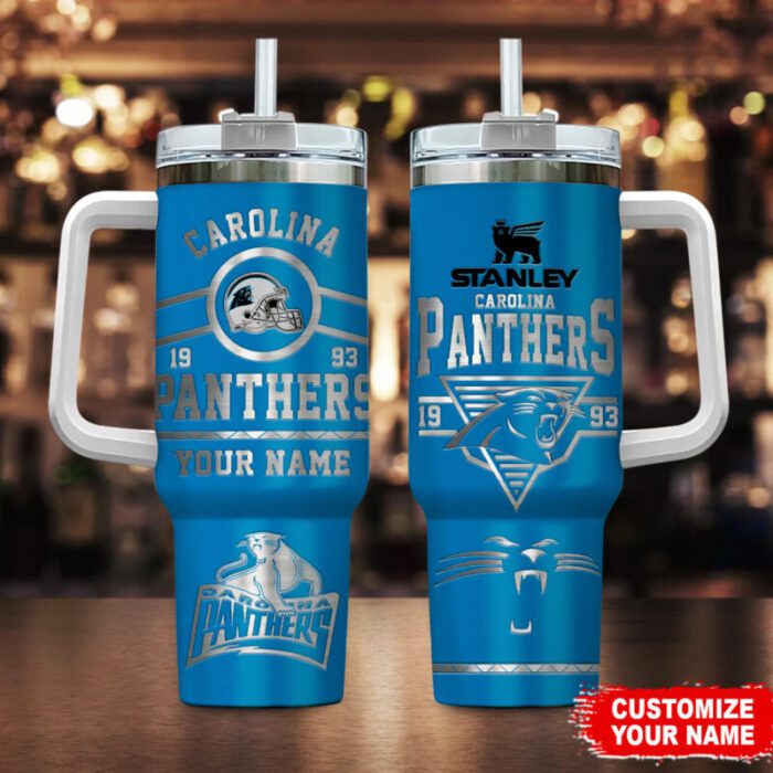 Carolina Panthers NFL Personalized Stanley Tumbler 40Oz  STT2705