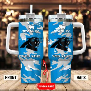 Carolina Panthers NFL Personalized Stans Handled Stanley Tumbler 40Oz Gifts For Fans STT3103