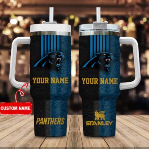 Carolina Panthers Personalized NFL Stan 40oz Stanley Tumbler STT2953