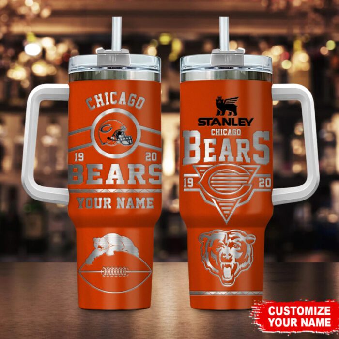 Chicago Bears NFL Personalized Stanley Tumbler 40Oz  STT2703