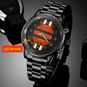 Chicago Bears Personalized NFL Fashion Sport Watch 2024 Collection For Fan BW1005
