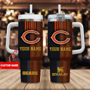 Chicago Bears Personalized NFL Stan 40oz Stanley Tumbler STT2955