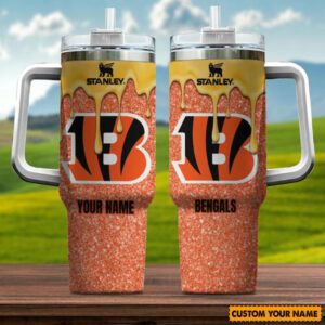 Cincinnati Bengals NFL Stanley Pesonalized Tumbler 40OZ STT2450