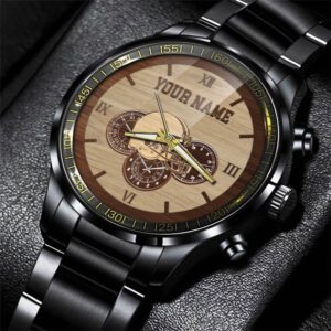 Cleveland Browns NFL Black Fashion Sport Watch Customized Your Name BW1660