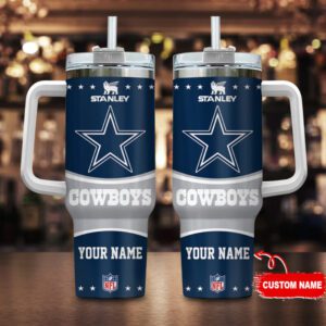 Dallas Cowboys NFL Custom Stan 40oz Stanley Tumbler STT3096