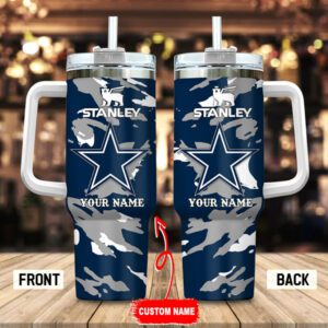 Dallas Cowboys NFL Personalized Stans Handled Stanley Tumbler 40Oz Gifts For Fans STT3106