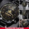 Dallas Cowboys Personalized NFL Sport Black Fashion Watch BW1073