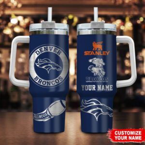 Denver Broncos NFL Football Stanley 40oz Tumbler STT2069