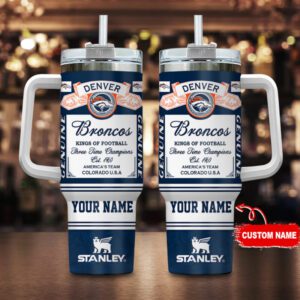 Denver Broncos NFL Kings of Football 40oz Tumbler STT2165