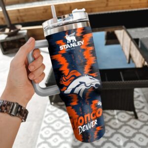 Denver Broncos NFL Stanley 40oz Tumbler Trending 2024 STT2111