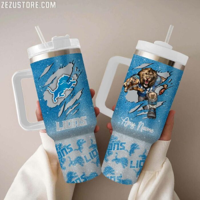 Detroit Lions NFL Personalized Stanley Tumbler 40Oz STT2582