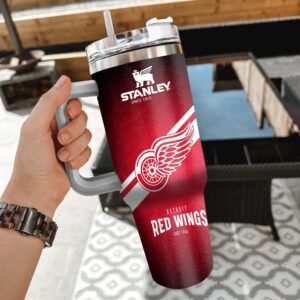 Detroit Red Wings NHL Stanley 40oz Tumbler Trending 2024 STT2198