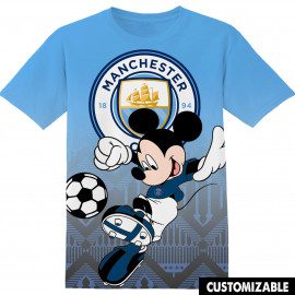 Football Manchester City Disney Unisex 3D T-Shirt