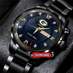 Green Bay Packers NFL Personalized Fashion Sport Watch Perfect Gift BW1571