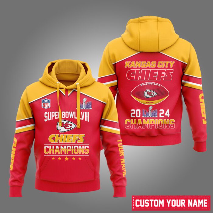 Kansas City Chief Super Bowl Championship 2024 Hoodie Set HSC1008