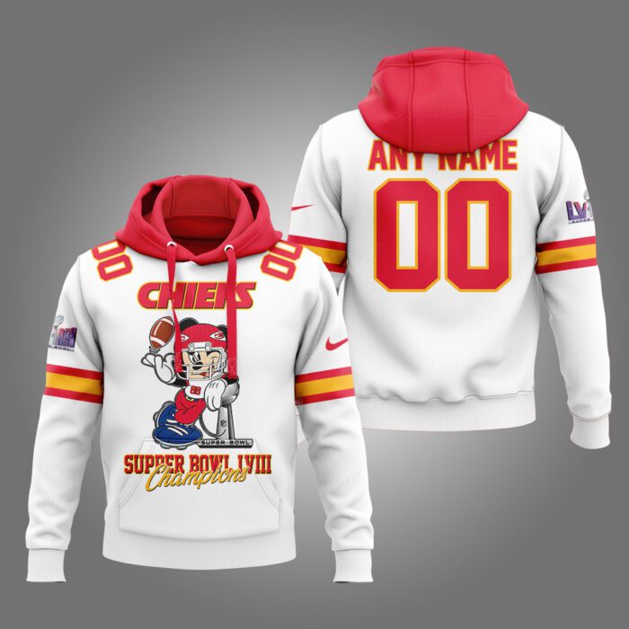 Kansas City Chief Super Bowl Championship 2024 Hoodie Set HSC1012