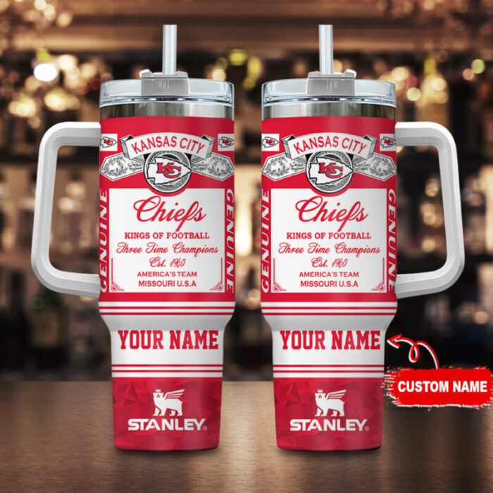 Kansas City Chiefs NFL Kings of Football 40oz Tumbler STT2171