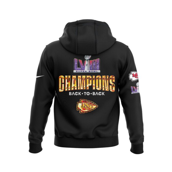 Kansas City Chiefs Super Bowl LVIII Champions Hoodie Set HSC1025