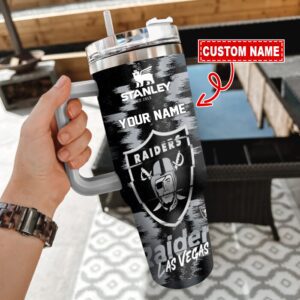 Las Vegas Raiders NFL Stans Custom Name Tumbler Trending 2024 STT2124