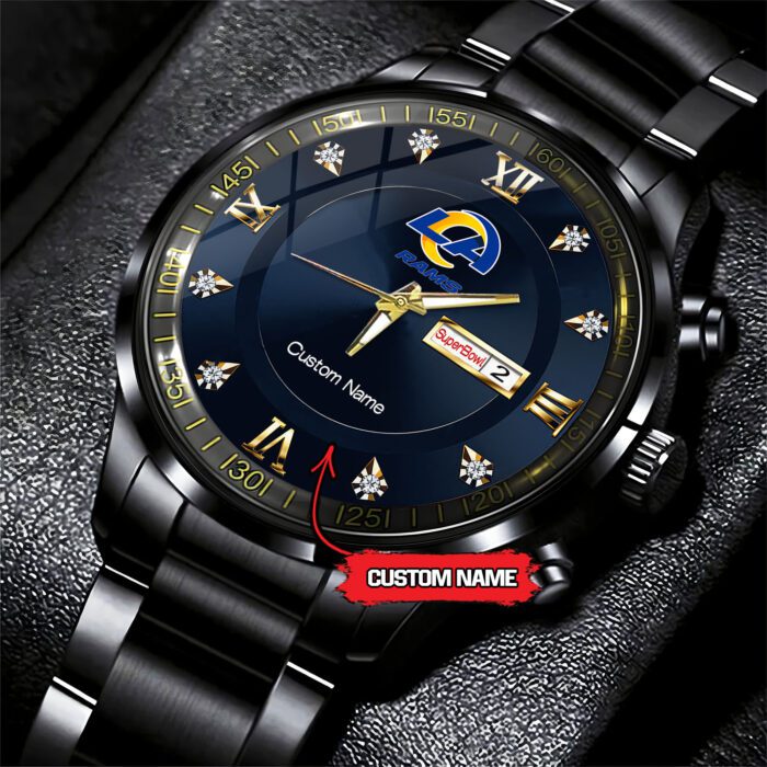 Los Angeles Rams NFL Personalized Fashion Sport Watch Perfect Gift BW1573