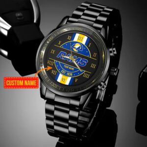 Los Angeles Rams Personalized NFL Fashion Sport Watch 2024 Collection For Fan BW1018