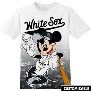 MLB Chicago White Sox Disney Mickey Unisex 3D T-Shirt