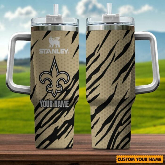 New Orleans Saints NFL Pesonalized Stanley Tumbler 40OZ STT2433