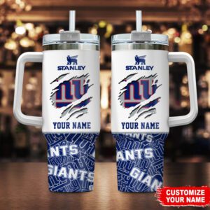 New York Giants Gift For NFL Fans Personalized Stanley Tumbler 40Oz STT3009